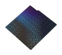 Flexible print bed for P1P P1S 3D printers, smooth PEY kaleidoscope and fragment patterns, detachable platform, 257x257mm