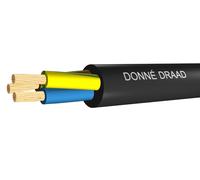 Flexible PVC Cable VMvL Eca 2x0.75mm 90C Black - D09737 [100 Meters]
