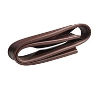 Flexible PVC Draft Stopper Strip for Door Bottom Sealing to Prevent Wind, Water, and Noise Entering The Room (Brown)