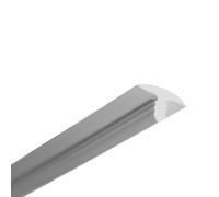 Flexible Pvc T Section Profile Universal Joint & Edge Trim White 19mm 10 Metre
