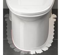 Flexible PVC Tape for Toilet and Sink Gap Coverage That Conforms to Curved or Irregular Edges While Maintaining Seal Integrity (Transparent)