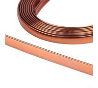 Flexible PVC Trim Molding for Surface Seaming, Joint Covering, and Aesthetic Enhancement in Building Finishes (10m rose goldglossy)