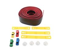 Flexible Race Car Track DIY Assembly Toy with 4 Cars | Build your own soft track system for smooth gliding alloy cars perfect for indoor play with loop layouts and slopes