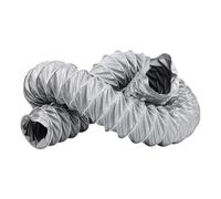 Flexible Range Hood Ventilation Duct Heat Resistant Ducting Hose | 10ft 16ft 32ft Exhaust Hose Retractable Dryer Vent Hosing For Blower Range Hood Greenhouse(L 5m(16.4ft),Dia 115mm(4.53"))