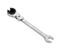 Flexible Ratcheting Open End Wrench Set - Adjustable Head & Tubing Wrench for Inch Sizes - Ideal for Automotive & Home Repairs - & Efficient Tools