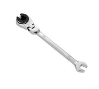 Flexible Ratcheting Open End Wrench Set - Adjustable Head & Tubing Wrench Inch Sizes for Automotive & Home Use - Efficient Hand Tool for Mechanics & DIY Enthusiasts