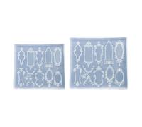 Flexible Relief Craft Tool Multipurpose for Decorations and Phone Case Designs Art Silicone Art Embossed Template