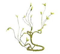 Flexible Reptile Vine Decoration - Realistic Climbing Branch, Soft Folding Design, Amphibians For Safe Reptiles | Habitat Adding For Leopard Geckos, Arborico Frogs