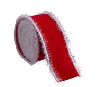 Flexible Ribbon with Winter Model for Holiday Present Wrapping and Interior Decoration Addons Snowflake Print Present Wrapping Ribbon