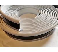 Flexible Roll Intumescent Solid Fire & Smoke Door Seal 5.1m BS476-22 White 15 x 4