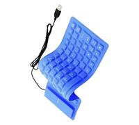 Flexible Rolls Up Silicone Keyboards 85Keys USB Wireds Dustproof Silents For PC And Laptop