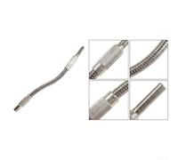 Flexible Rotary Tool Shaft 200mm Soft Core(200mm) | Recessed screw for access, 1/4 hex drive, fits all standard bits, drill compatible, tight spot solution