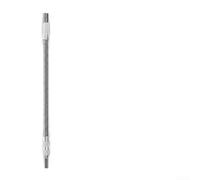 Flexible Rotary Tool Shaft 200mm Soft Core(300mm) | Recessed screw for access, 1/4 hex drive, fits all standard bits, drill compatible, tight spot solution