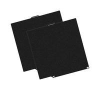 Flexible Rough Spring Steel Build Plate 260x271mm Double Partial Face with Heat Resistance and Rapid Shape Recovery Printing Build Plate Double Partial