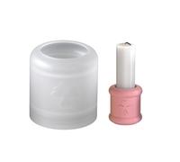 Flexible Round Base Silicone for Resin Casting and Home Art Easy Cleaning Cylinder