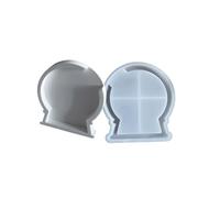 Flexible Round Nightlight Creative Project Holder Silicone Texture Hand-Making Accessories Lighting Silicone Craft