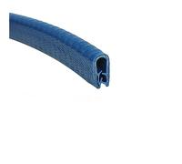 Flexible Rubber Edge Trim, U-Shaped Rubber Seal Strips 3.28FT Multicolor Multiple Sizes For Door And Window(Blue,13mm x 7mm)