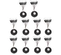 Flexible Rubber Fishing Stoppers Space Beans Lightweight Low Water Accessories for Anglers Fits River Lake Ocean Reservoir Pond