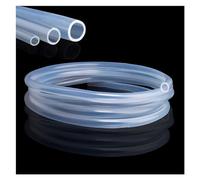 Flexible Rubber Hose, 1/3/5 Meters Silicone Hose, Transparent Grade Pip, Dia 2mm -12mm, Pipe Rubber, Aquarium Soft Tubing Flexible Water(3 Meters 7x9 Mm)