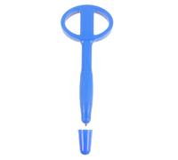 Flexible Rubber Safety Pen - Anti-Swallowing, Anti Self-Harm, Portable Signature Pen for Prison, Jail, and Home Use, Blue