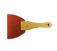 Flexible Rubber Spatula With Ergonomic Grip For Easy Wallpaper Hanging And Paint Spreading Essential Hand Tool For Spackling And Plaster Work Compact Design Fits Any Toolbox For Diy Enthusiasts