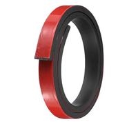 Flexible Rubber Strip, 3mm Stick Neoprene Rubber Black,15-100mm,Sealing,DIY,Gaskets,FloorEd,Craft,AntiV,Soundproof(1m,W:20mm)