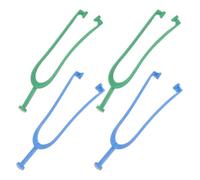 Flexible Rubber Thong Sandal Straps, Three Point Toe Design | Easy Tool Free Swap, Universal Fit for Modular Flip Flops and Casual Sandals, Summer Swimming Use