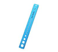 Flexible Rulers, 30cm/12inch Bendable, Shatterproof Plastic Ruler with Centimeters and Inches Bendable Soft Flexible Rulers Wear-resistant Measuring for Kids & Adults School Home Office (Yellow)