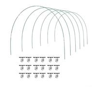 Flexible RustProof Greenhouse Hoop for Plant Support Featuring For Durable Construction to Withstand Weight and Environmental Stress (60PCS)
