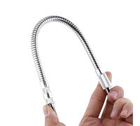 Flexible Shaft Bit Holder Extension, Metal Material, Bend Up to 300 Degrees, with 6.35mm (1 4in) Shank for Tight Spaces (Genericgxzsvg4598-01)