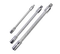 Flexible Shaft Bits Extention 3Pcs Flexible Drill Bit Extension Rod, 138/203/253mm Socket Wrench Bar