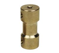 Flexible Shaft Coupling Aluminium Connector 10pcs D9L20 2mm/2.3mm/3mm/3.17mm/4mm/5mm/6mm Brass Flexible Motor Shaft Coupling Coupler Transmission Connector(2x2)