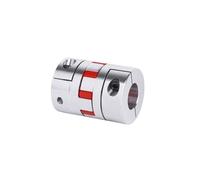 Flexible Shaft Coupling Aluminium Connector 1PC Three Jaws D20L25 Coupler Aluminium Plum Flexible Shaft Coupling Motor Connector Couplings(6.35-9mm)