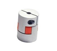 Flexible Shaft Coupling Aluminium Connector 1PCS Four Jaws D20L25 Coupling Aluminum Plum Blossom Stepping Servo Motor Available 4/5/6/6.35/7/8/9/10mm(6mm to 10mm)