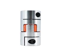 Flexible Shaft Coupling Aluminium Connector 2 Pcs/Lot Ball Screw XB Coupling D25 L30 Inner Hole 4mm-12mm Flexible Coupler for Stepper Servo Motor(33mm)