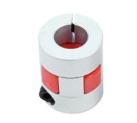 Flexible Shaft Coupling Aluminium Connector 2PCS D25L30 Aluminium Plum Flexible Shaft Coupling Motor Connector Coupler for 3D Printer Servo Stepped(6x10)