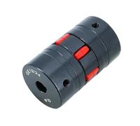 Flexible Shaft Coupling Aluminium Connector 2PCS XL1 D40L66 45 Steel Star Coupling Inner Hole 8mm-25mm Elastic Torque for Stepper Servo Motor(2-XL1-16x16)