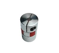Flexible Shaft Coupling Aluminium Connector Aluminium Shaft Plum Blossom Coupling Motor Connector D25L34 4mm/5mm/6mm/6.35mm/8mm/10mm/12mm Flexible(6mm to 12mm)