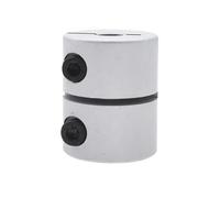 Flexible Shaft Coupling Aluminium Connector D20L25 Rigid Shaft Coupler 4/5/6/6.35/7/8 3D Printer Part Aluminium Alloy Lead Screw Coupling for Step Servo Motor Accessories(4x5)