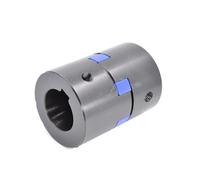 Flexible Shaft Coupling Aluminium Connector L-Type Three-jaw Coupling L075 D45 L51 Bore 10/12/14/15/16/17/18/19/20/22/24/25mm for Servo Motor(15x16mm)