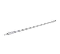 Flexible Shaft Extension 200mm for Drill Bits and Impact Drivers | Metal Bending Connector, Reaches Concealed Screws beneath Desks and Electrical Cabinets, Silver Finish