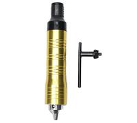 Flexible Shaft Handle for Electric Drill and Grinder, 0.3-6.5mm Chuck Rotary Tool with Ergonomic Pen Design, Aluminum Alloy Soft Shaft Angle Attachment for Polishing Drilling San