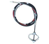 Flexible Shaft Offset Design Tool - Steel Wire Rod, Rotary Pipeline Chain | Push Type Flexible Rod Descaler with Durable Construction for Toilet, The