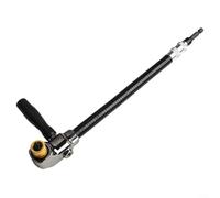 Flexible Shaft Right Angle Drill Attachment 90 Degree Adapter Self-Locking Hex Bit Holder for Impact Drivers