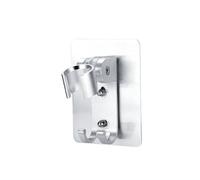 Flexible Shower Hose Strong Adhesive 90° Aluminum Wall Gel Mounted Shower Head Holder Adjustable Bathroom Accessories Stand Bracket