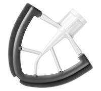 Flexible Side Beater, Compatible for Kitchenaid, Mixer 4.5-5-Quart Tilt Head, Kitchen Paddle Attachment with Silicone Bowl Scraper