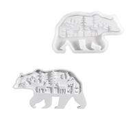 Flexible Silicone Accessory for Creating Polars Bear Holders Decoration with Resin and Plaster Daily Use Gifts