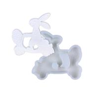 Flexible Silicone Accessory for Creating Rabbits Holders Decoration with Resin and Plaster Daily Use Craft