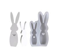 Flexible Silicone Accessory for Creating Rabbits Holders Decoration with Resin and Plaster Daily Use Holder