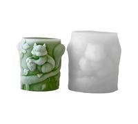 Flexible Silicone Accessory for Creating Squirrel Holders Decoration with Resin and Plaster Daily Use Home Decoration